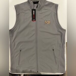 Adidas Gray MB Clima Warm Golf Vest Size Large